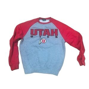Vintage Small Men’s Crewneck Sweatshirt University of Utah Utes JIT29